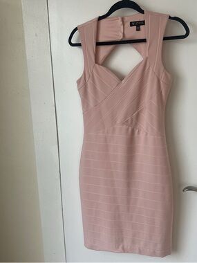 Guess Blush Pink Sleeveless bodycon  Dress